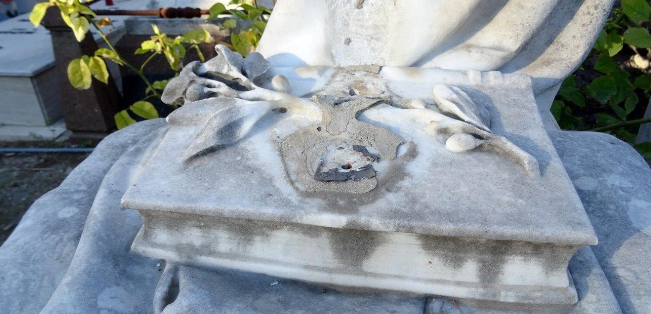 Ladri di statue al cimitero monumentale 