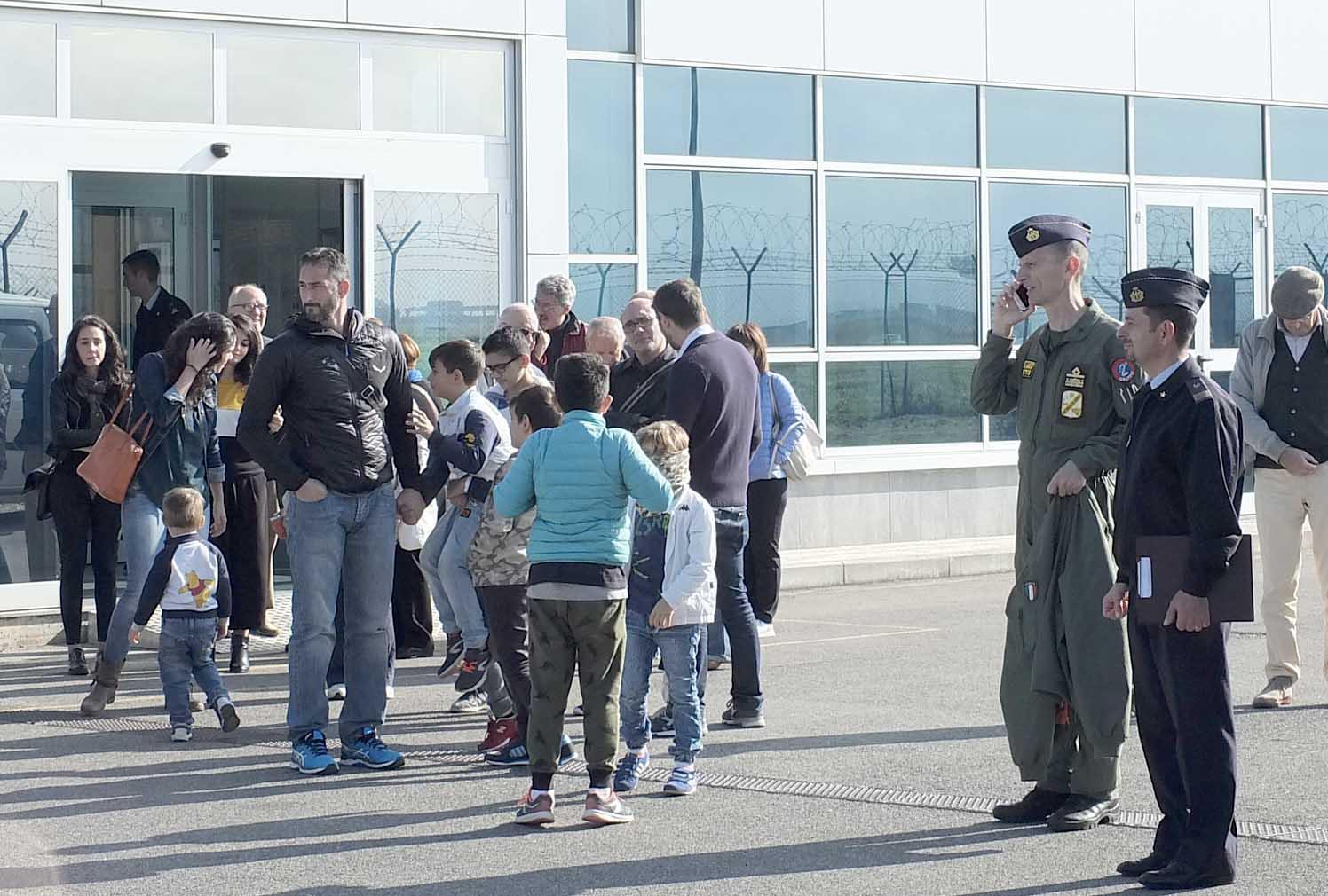 Aeroporto aperto, la 46esima brigata si apre ai cittadini