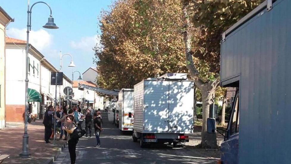 Mercato in piazza funziona la prova di trasferimento