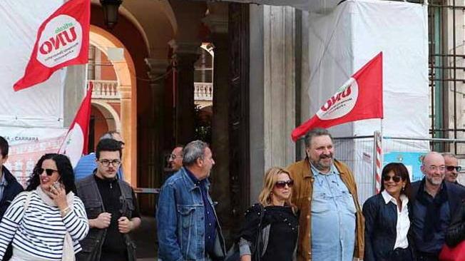 La sinistra in piazza Aranci contro la legge elettorale