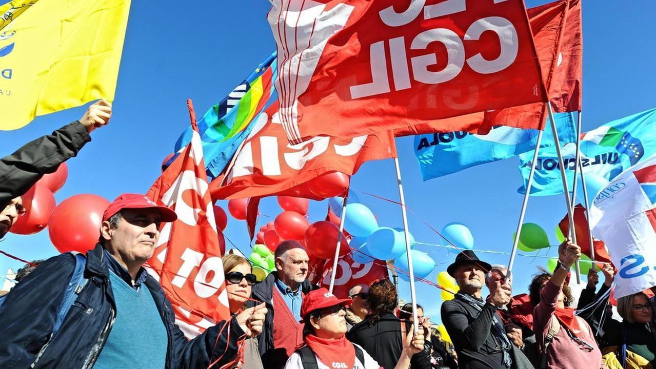 Pensioni e giovani oggi sit-in sindacale