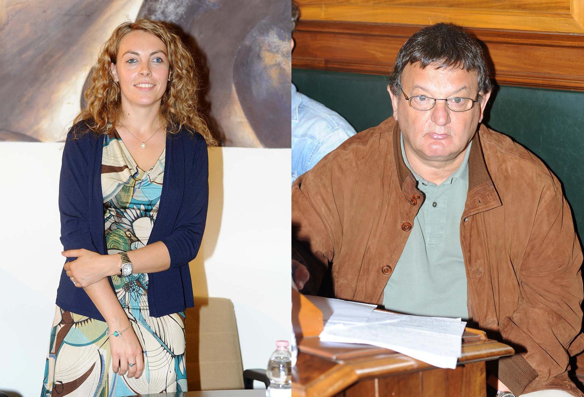 Alberta Ticciati e Ilvio Camberini, i due segretari di circolo che hanno fatto ricorso