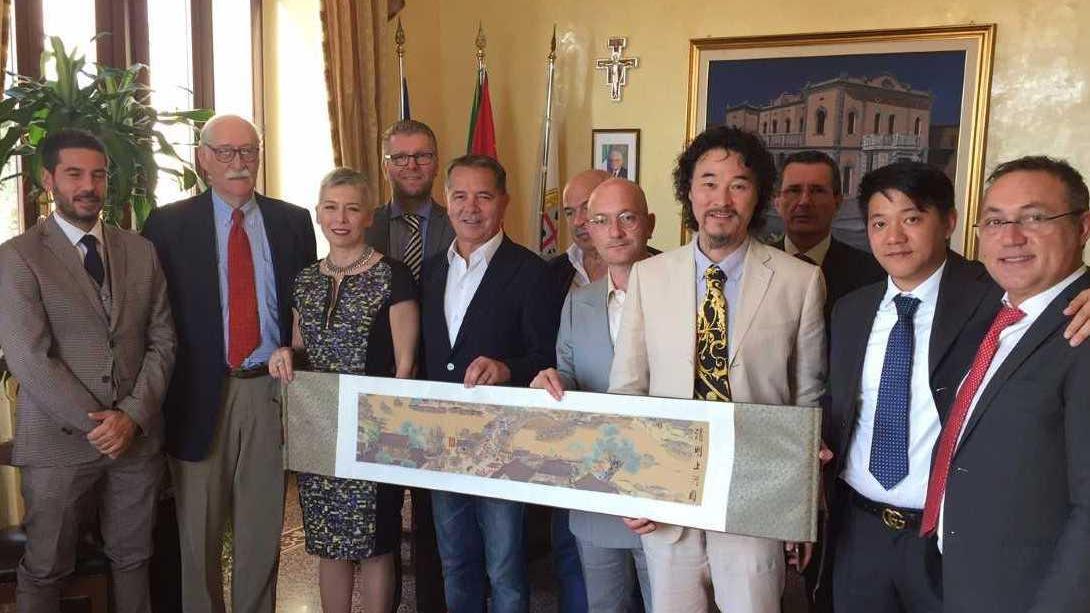 Delegazione cinese in visita per future sinergie turistiche