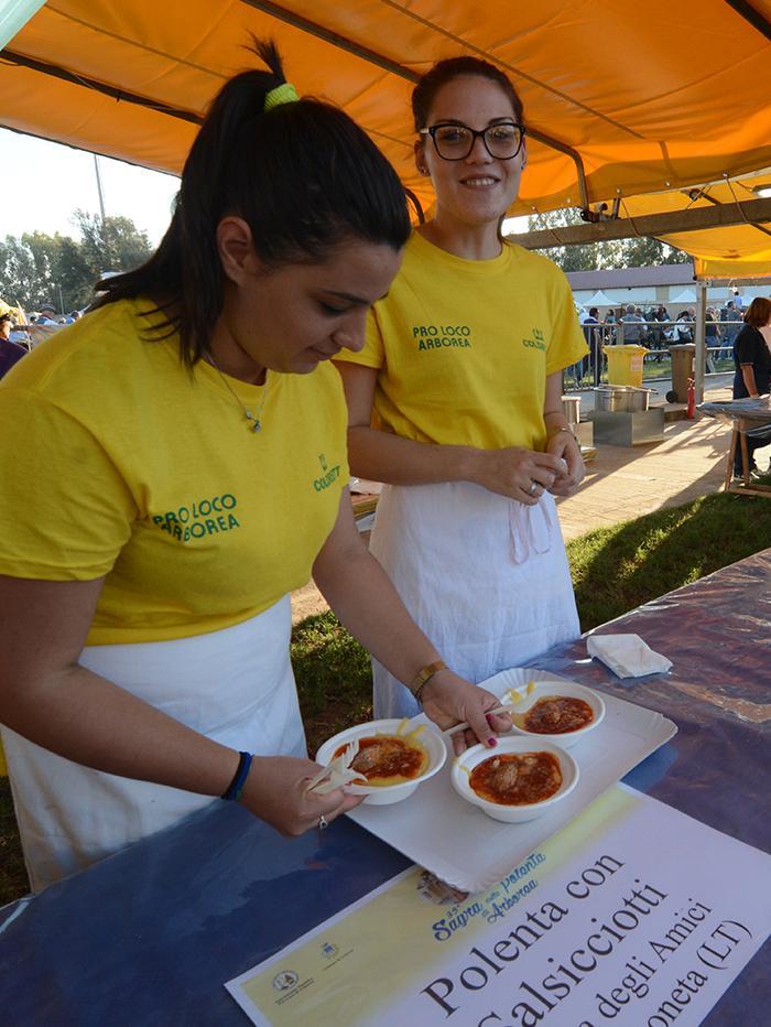 Sagra della polenta, Arborea gioca una carta vincente 