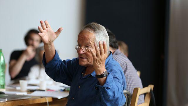 Il regista Peter Stein (foto Paolo Porto)