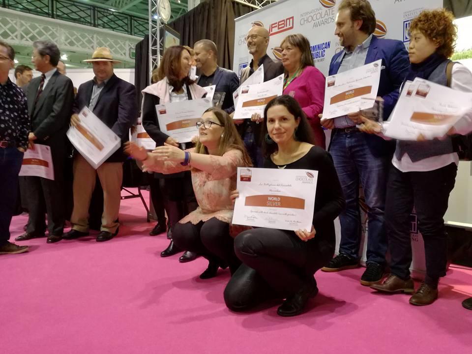 La premiazione degli International Chocolate Awards