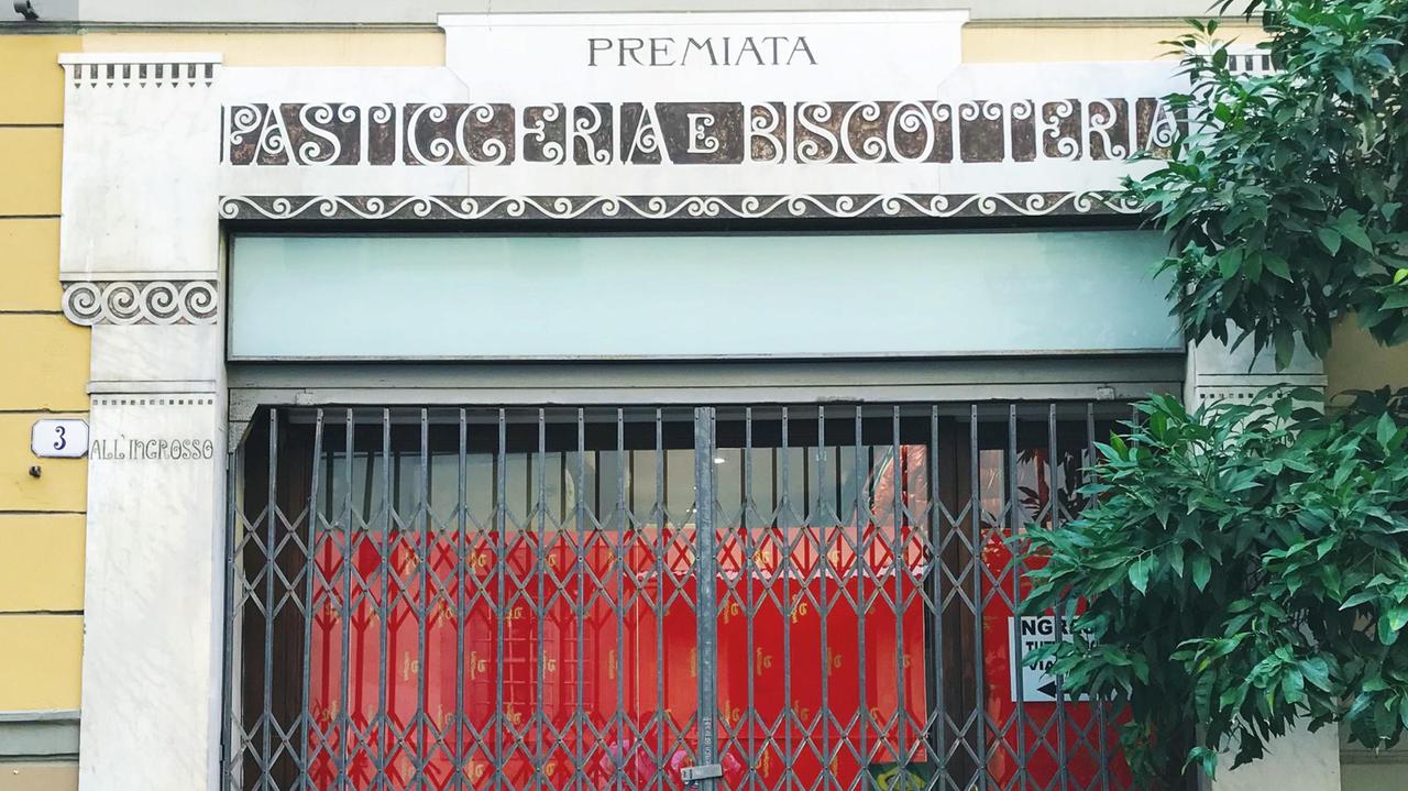 L'ex Caffè Fissi in via Santa Zita