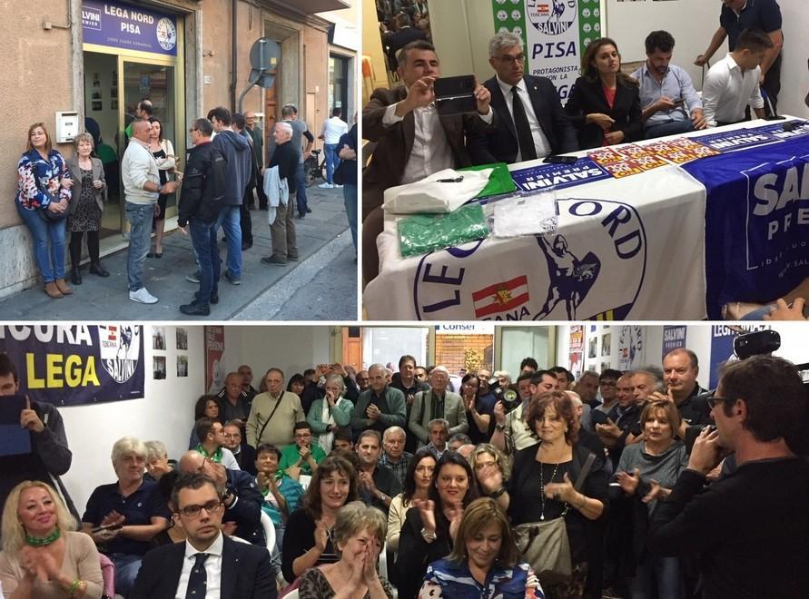 «Una Lega Nord leader per conquistare Pisa» 