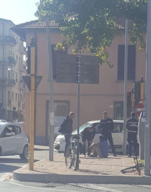 In piazza Dante 10 minuti da incubo 