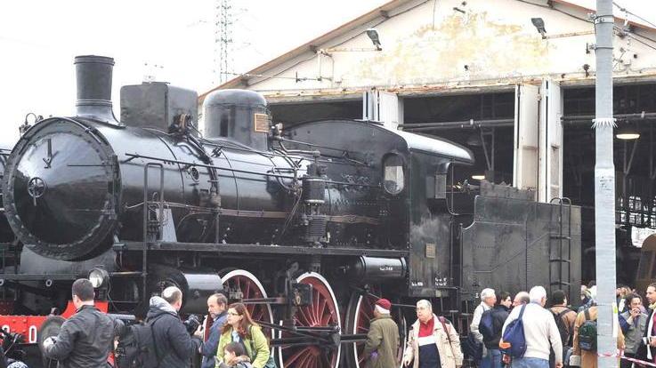 Finito l’intervento di recupero del deposito dei treni storici