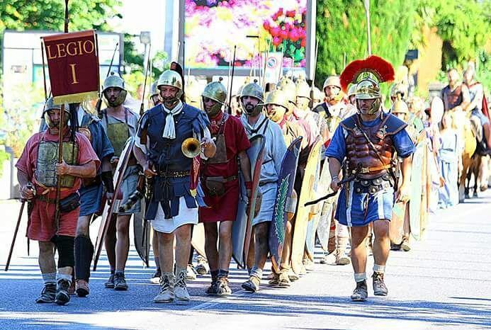 La via Emilia rivive con i legionari 