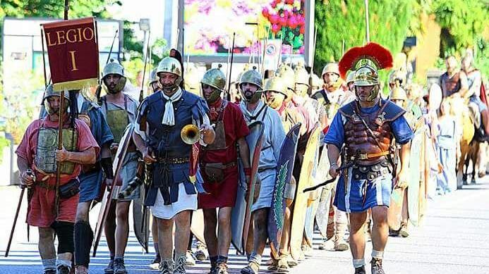 La via Emilia rivive con i legionari