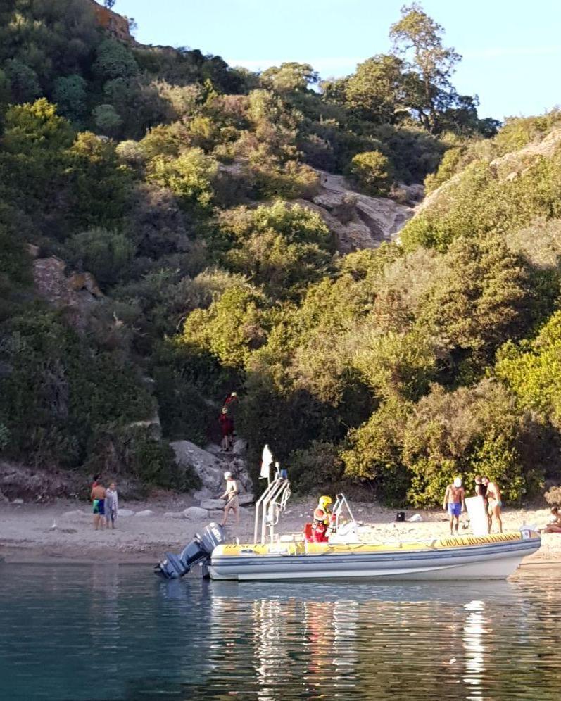Turista ferita a Cumpoltittu: soccorsa con l’idroambulanza