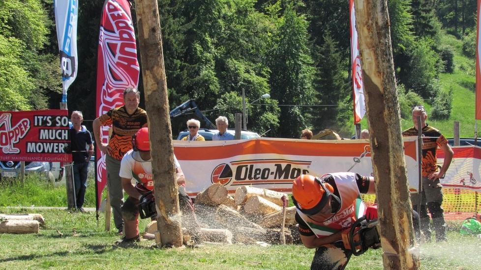 Triathlon del boscaiolo: finale nazionale a Riccò e festa della castagna