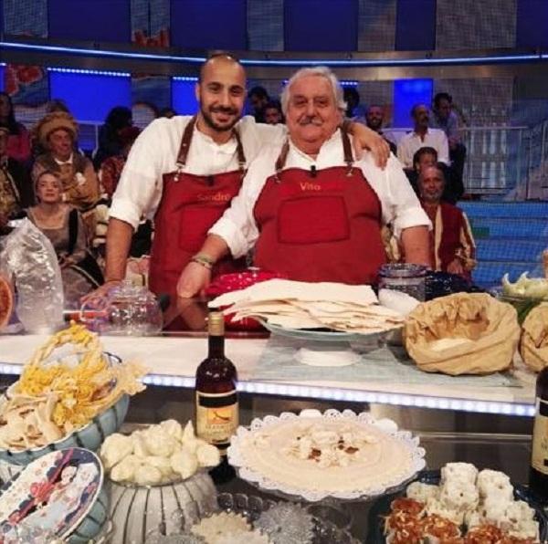 Vito Senes e Sandro Cubeddu alla Prova del cuoco