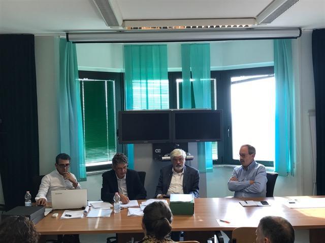 La conferenza di servizi che ha dato il via libera al nuovo ospedale