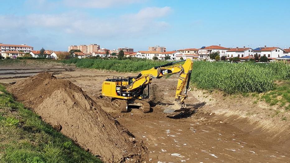 Sos casse di espansione Salviano, ripulita la “vasca”