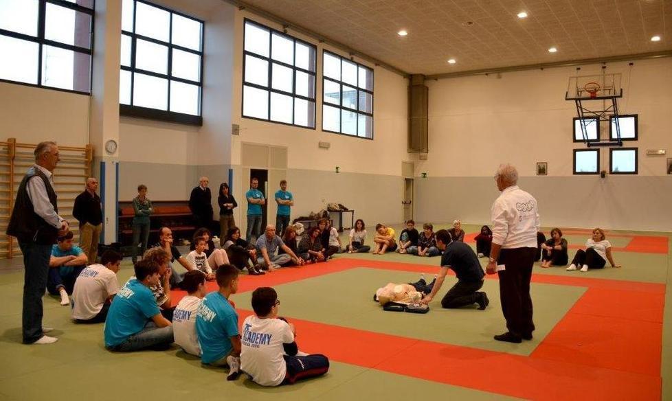 Academy Judo, lezione degli “Amici del Cuore”