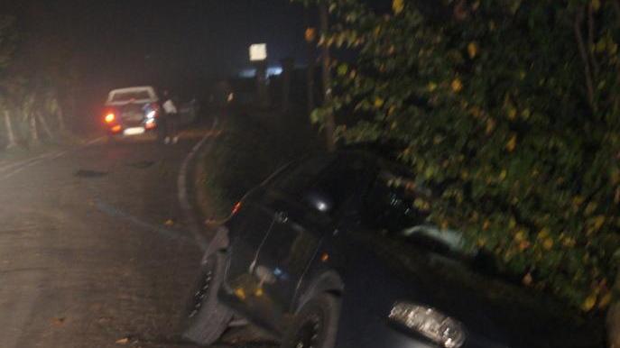 Scontro di notte a Rivara con due feriti