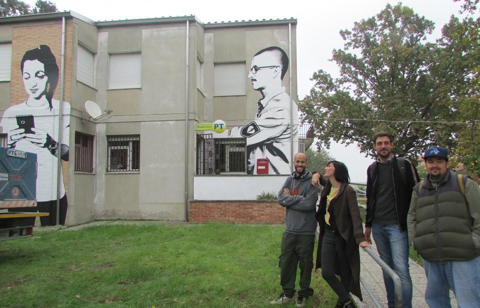 Sui muri della Posta inizia il progetto dell’arte urbana 