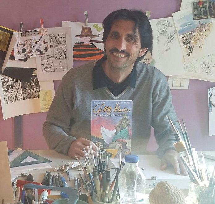 Giovanni Ballati, disegnatore de "Gli 800 martiri"