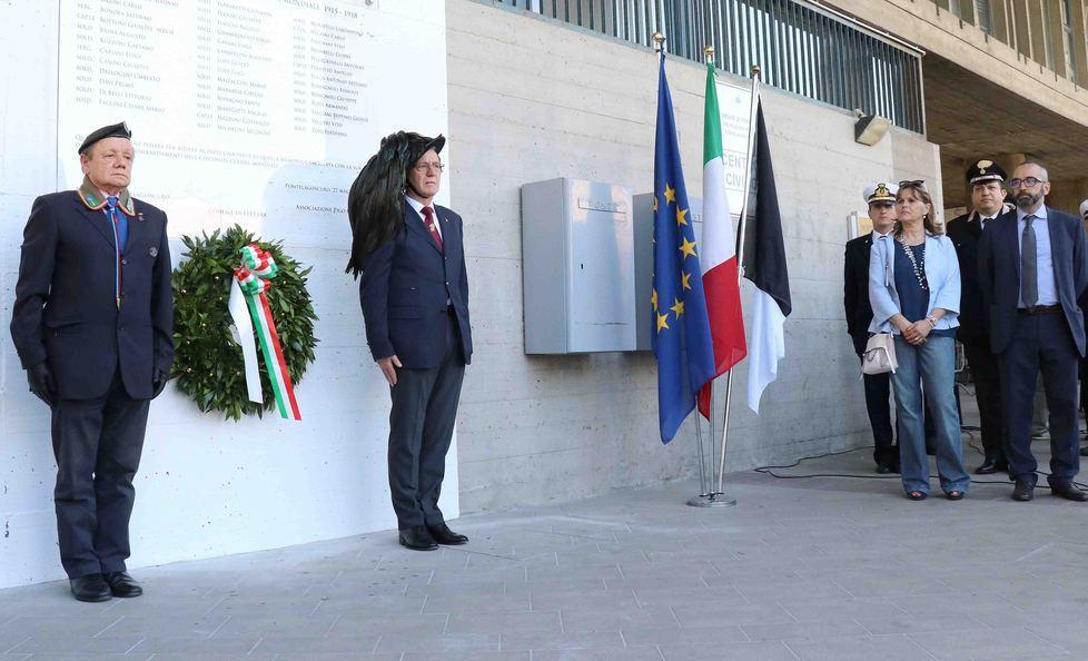 Il 3 novembre cerimonia in piazza