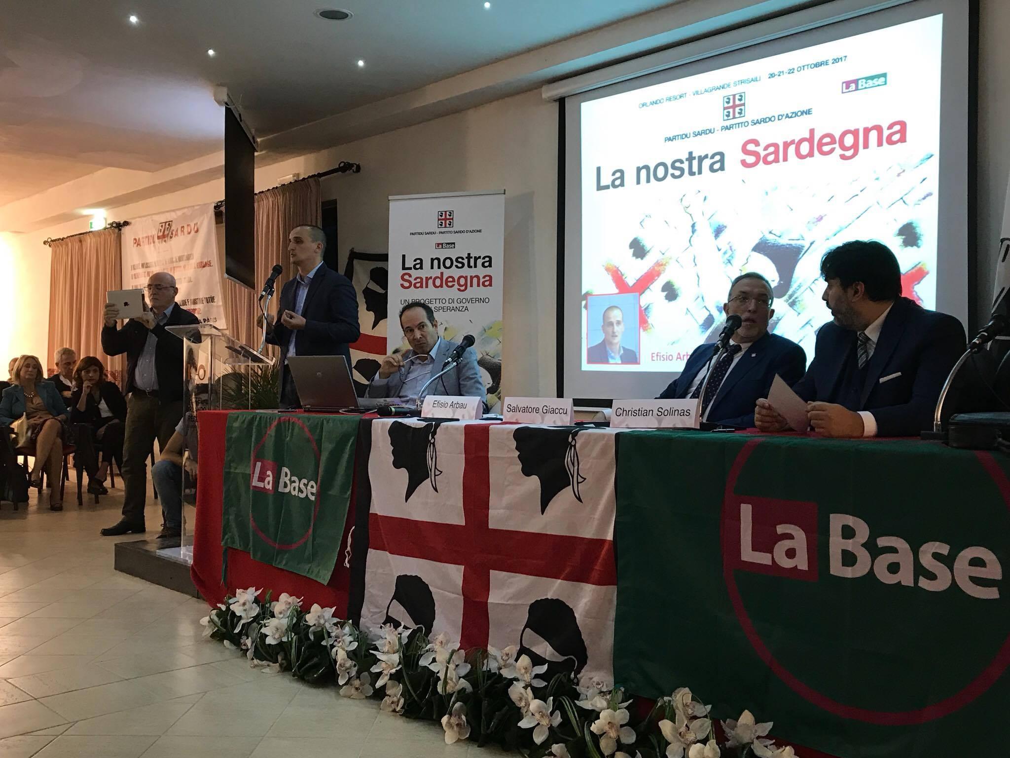 Il Psd'Az unisce tutti, sì a una Sardegna più forte