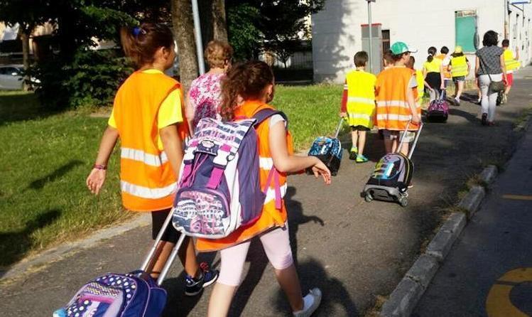 Piedibus, quattro percorsi