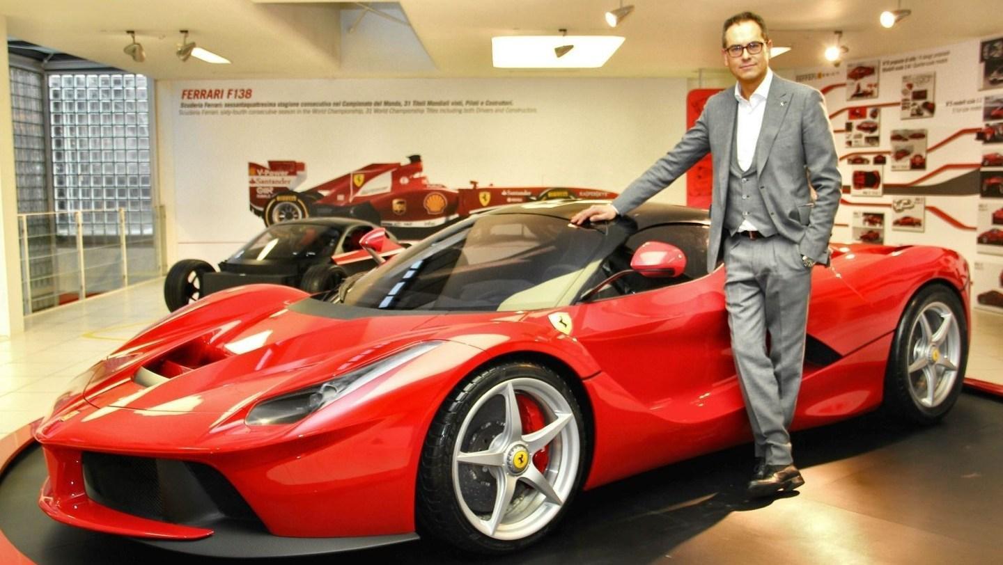 Flavio Manzoni, direttore del design della Ferrari