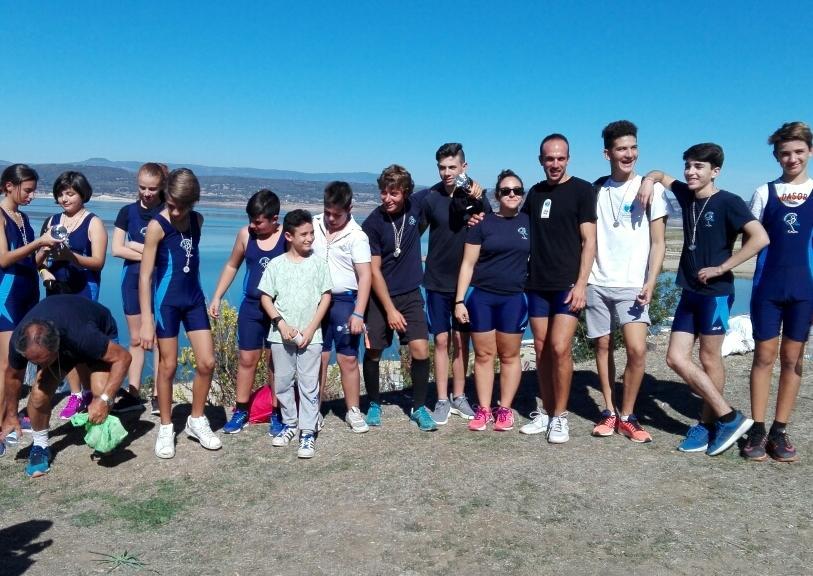 Il circolo di Olbia fa il pieno di medaglie sul lago Omodeo