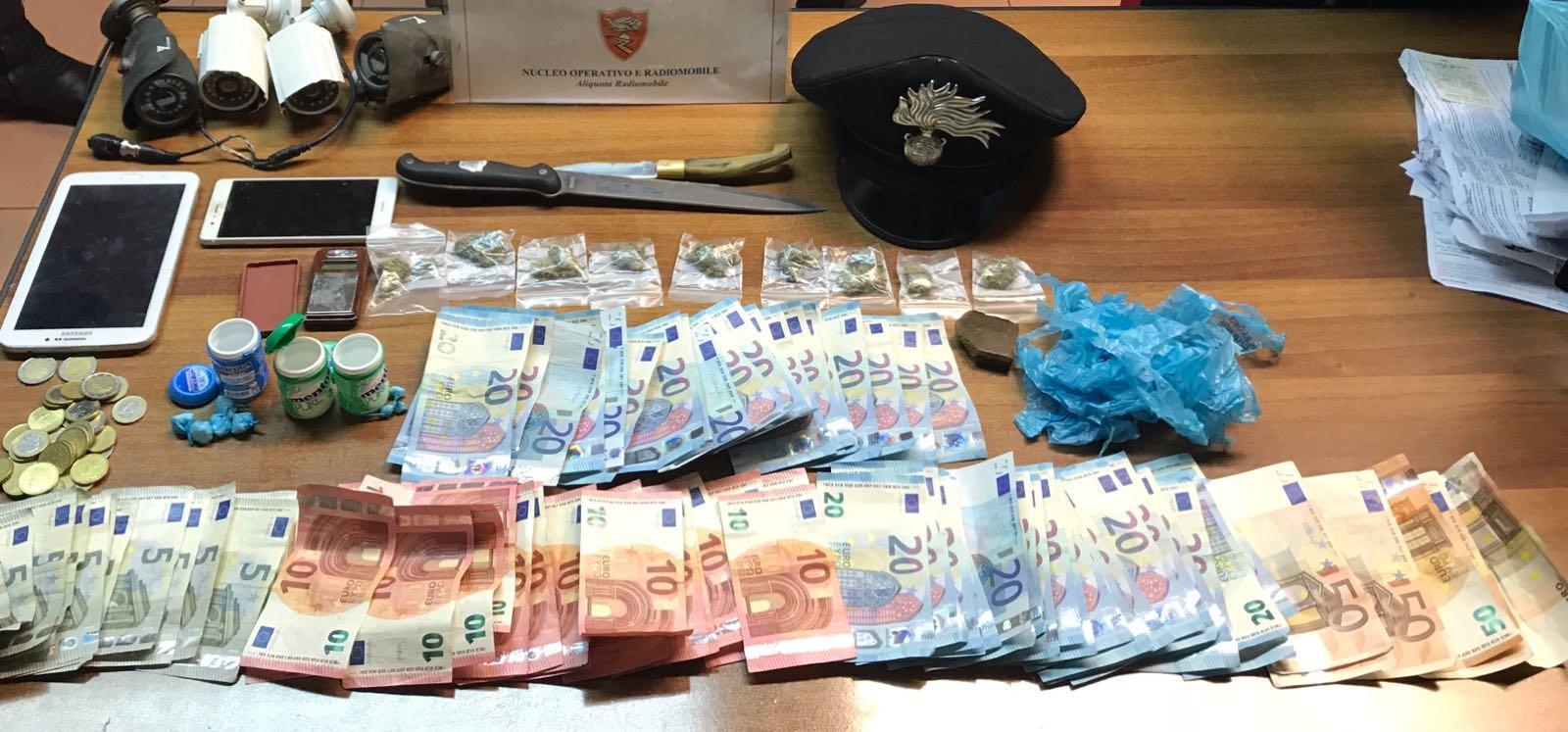 Circolo della droga con sistema di sorveglianza: arrestato il titolare