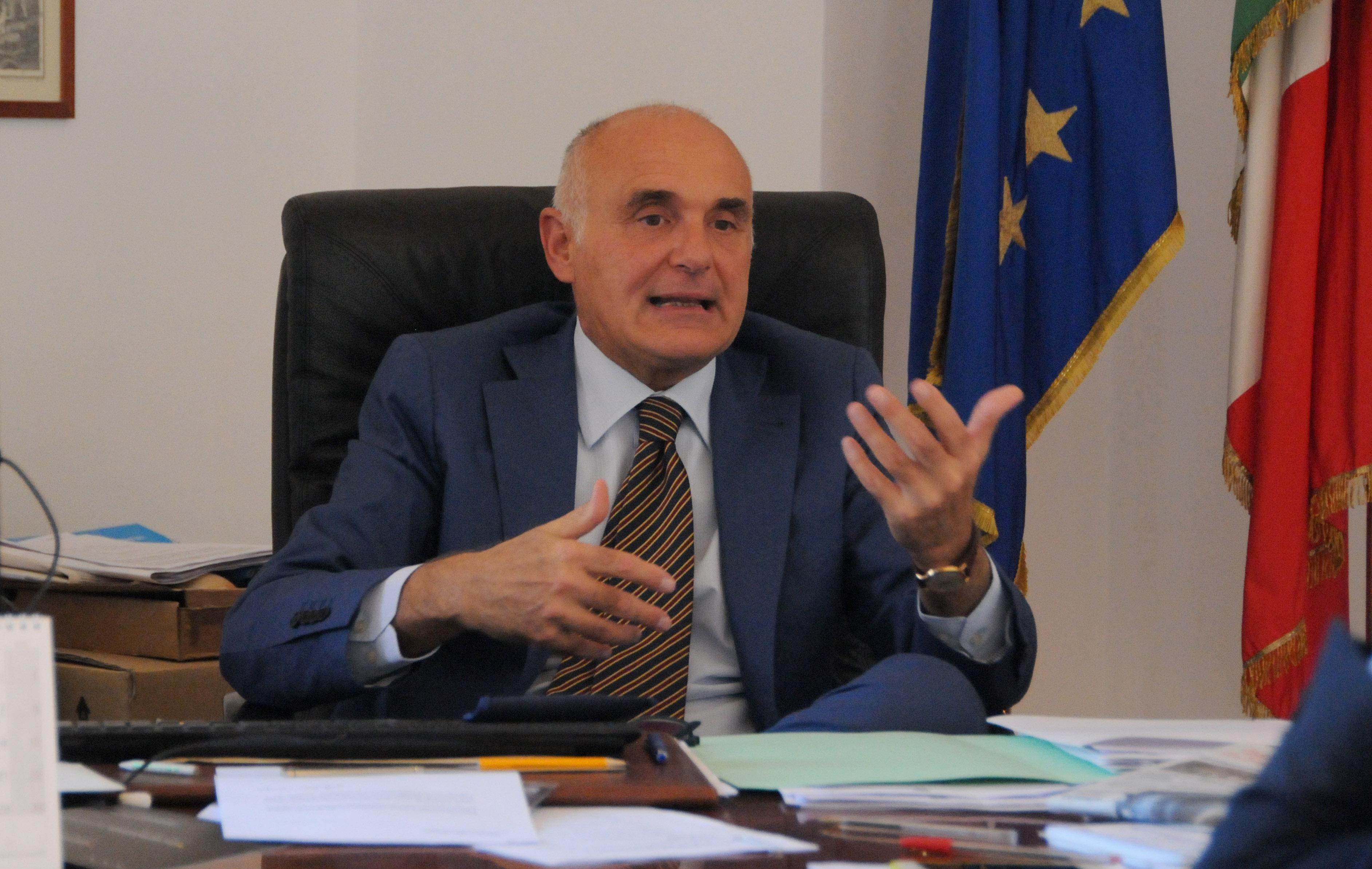 Il questore Massimo Colucci (foto Locci)
