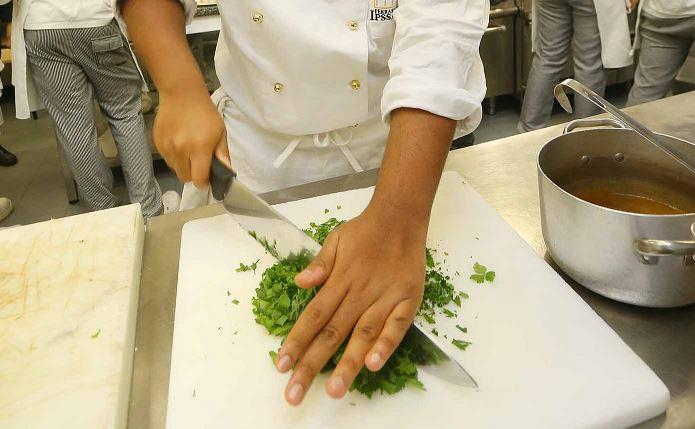 Cena "al buio" con il master chef 5 stelle Michelin 