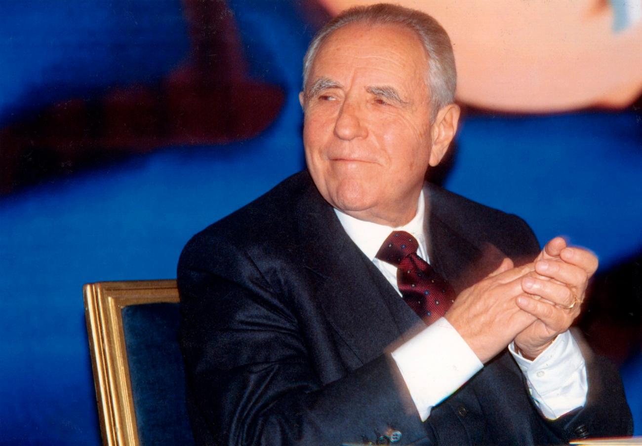Il presidente Carlo Azeglio Ciampi