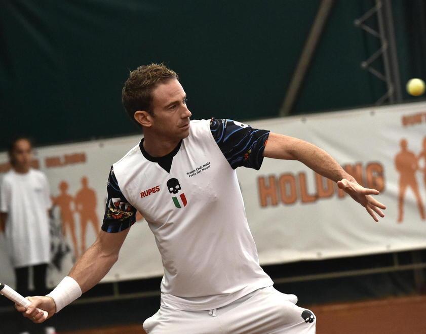 Filippo Volandri in azione