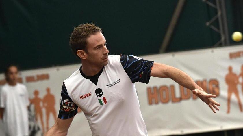 Filippo Volandri in azione