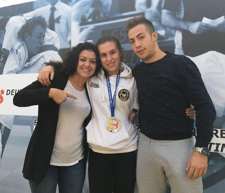 Sarah Fortini seconda in Germania 