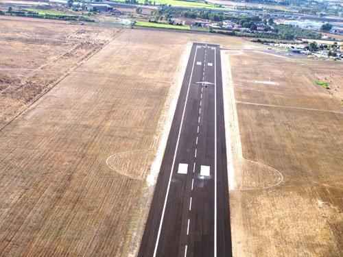 L'aeroporto di Fenosu