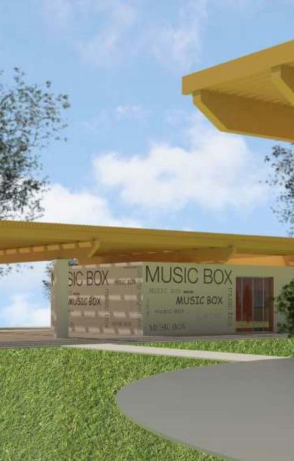 Una immagine al computer del music box