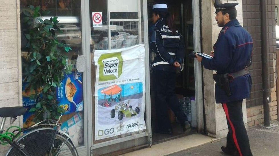 Sequestrati prodotti alimentari