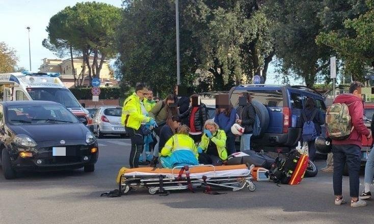 A 17 anni ferita nell’incidente
