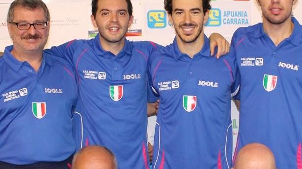 Tennistavolo, l’Apuania liquida il Norbello: 4-2