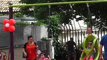 Nuovi giochi inclusivi nel parco