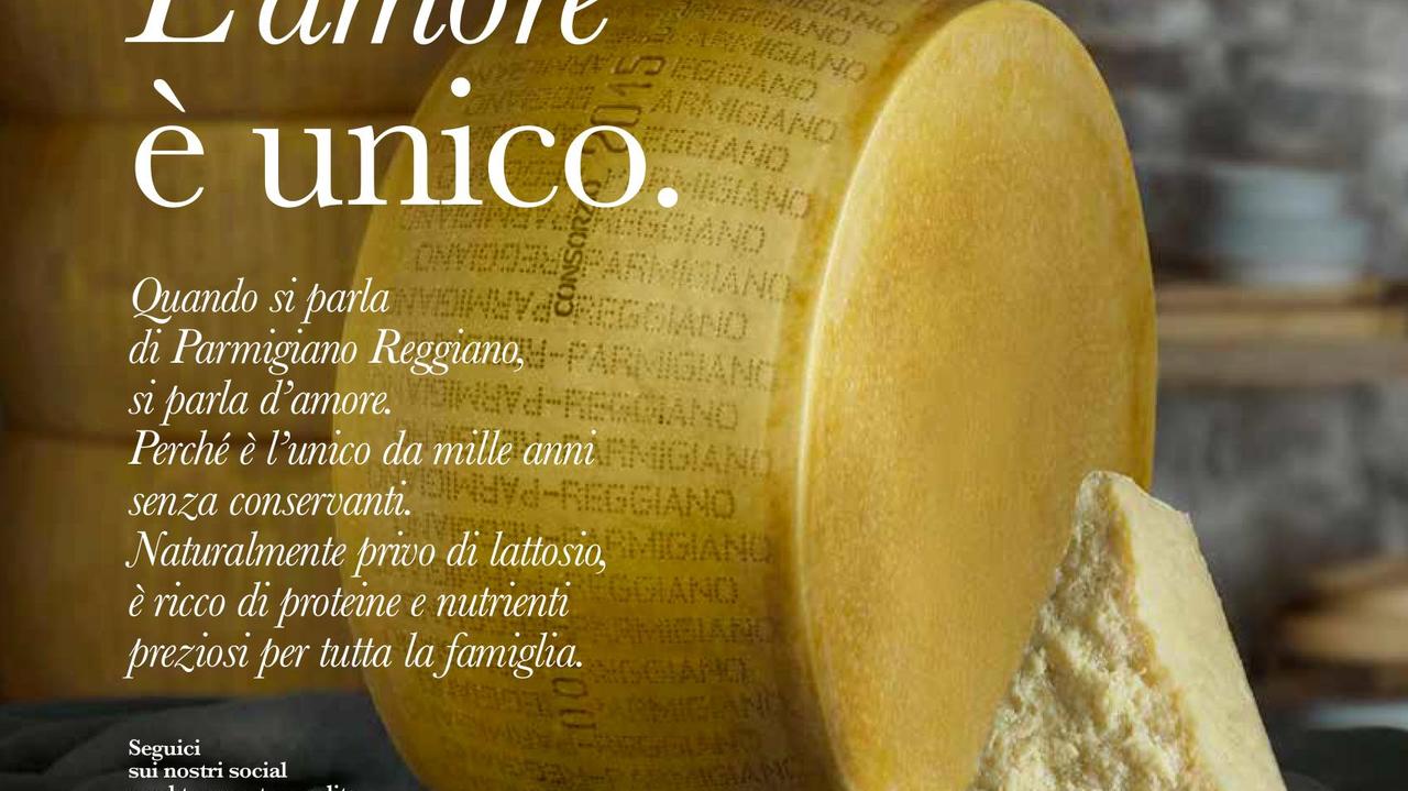 Reggio Emilia, la nuova campagna del Parmigiano Reggiano vale tre milioni