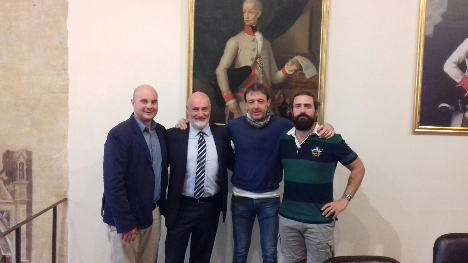 La conferenza stampa di presentazione del torneo in Comune