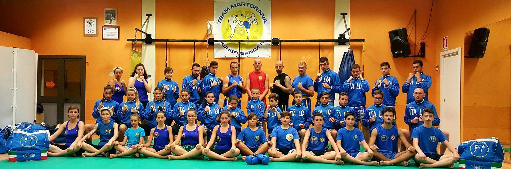 Il Team Martorana al completo