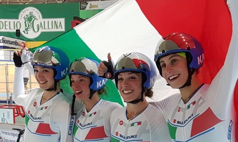 L’iridata Vittoria Guazzini premiata al Panathon Club