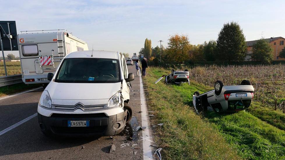 Canaletto, incidenti e traffico in tilt