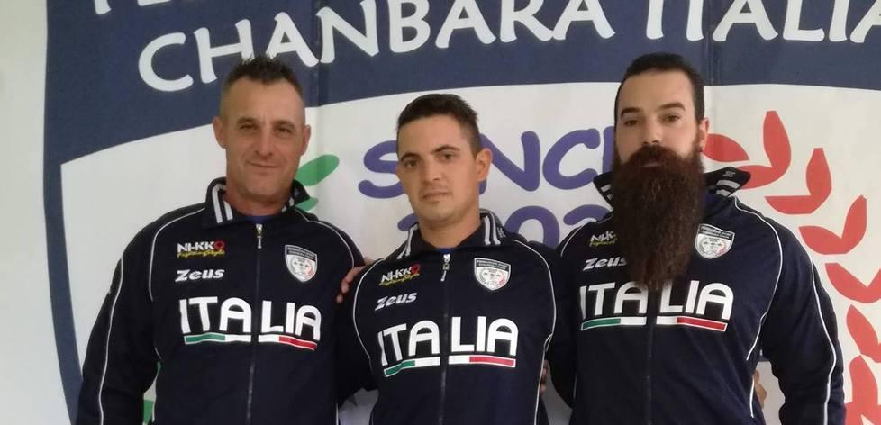 Chanbara, tre atleti di Ariano agli Europei