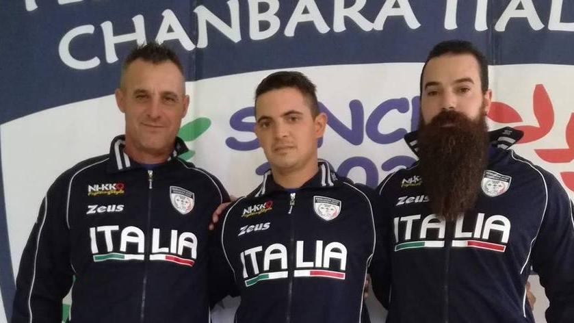 Chanbara, tre atleti di Ariano agli Europei